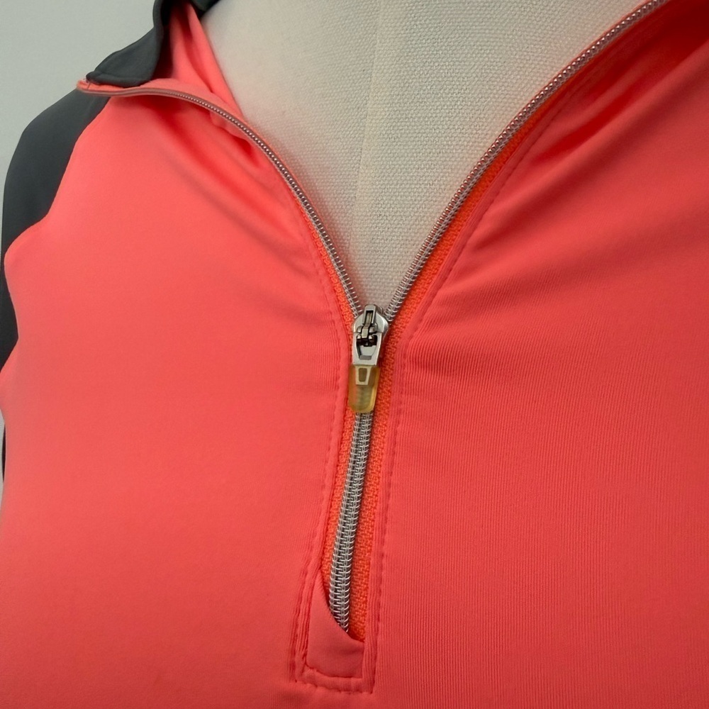 Annika Coral Pink Athletic Top - Picture 2 of 7